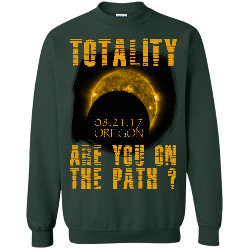 Oregon Totality Are You On The Path August 21 2017 Forest Green