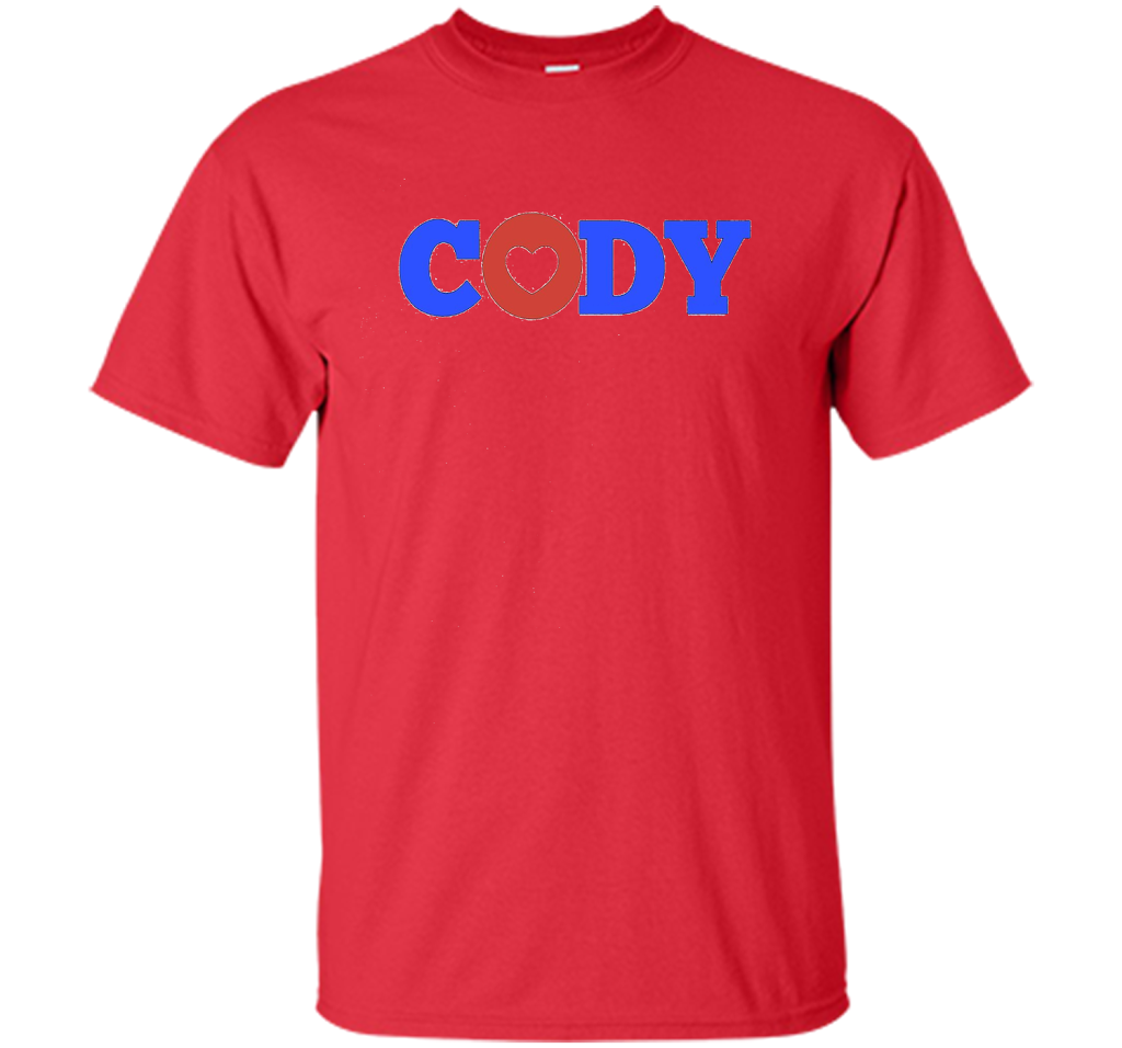 Baseball T-shirt Cody T-shirt Red