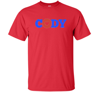 Baseball T-shirt Cody T-shirt Red