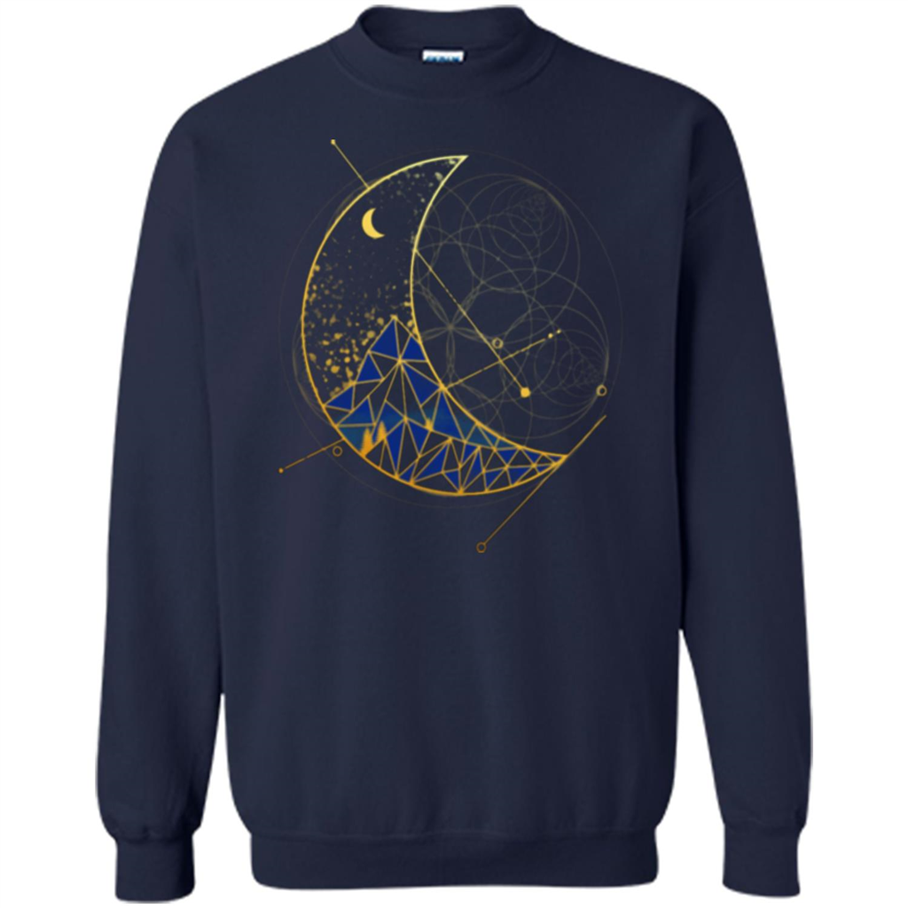 Moon Mountain T-shirt Navy