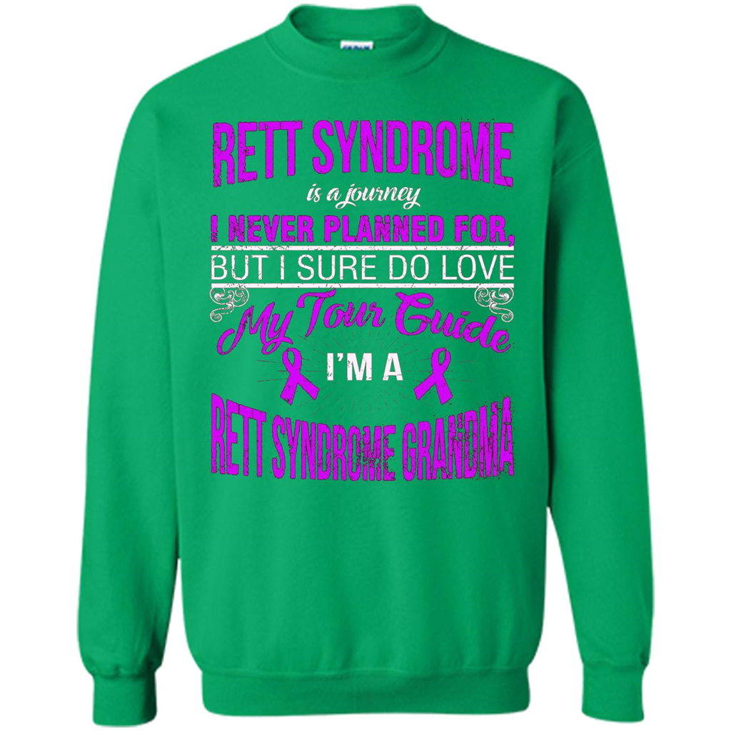 I Love My Tour Guide I'm A Rett Syndrome Grandma T-shirt