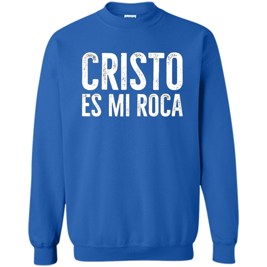 Cristo Es Mi Roca T-shirt Spanish Christian Message