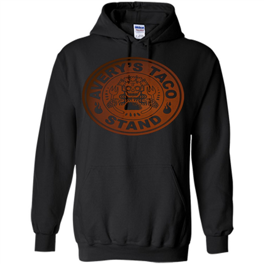 Avery's Taco Stand Bronze T-shirt Black