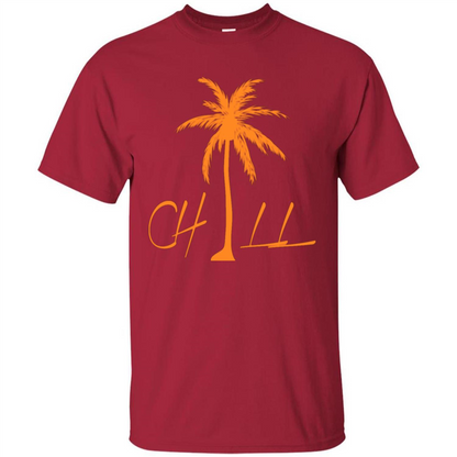 Chill T-shirt Summer Gift T-shirt Cardinal