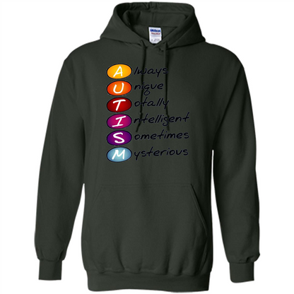 Autism Awareness Definition T-shirt Forest Green