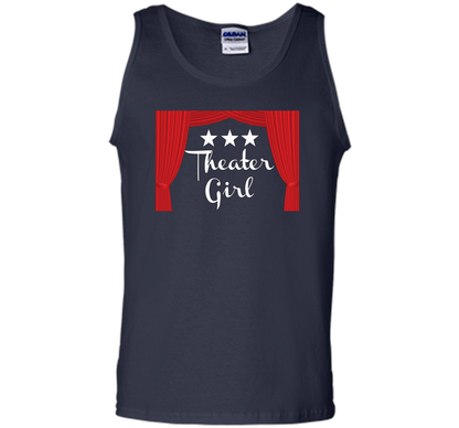 Theater Girl T-Shirt, Drama, Actors shirt Navy
