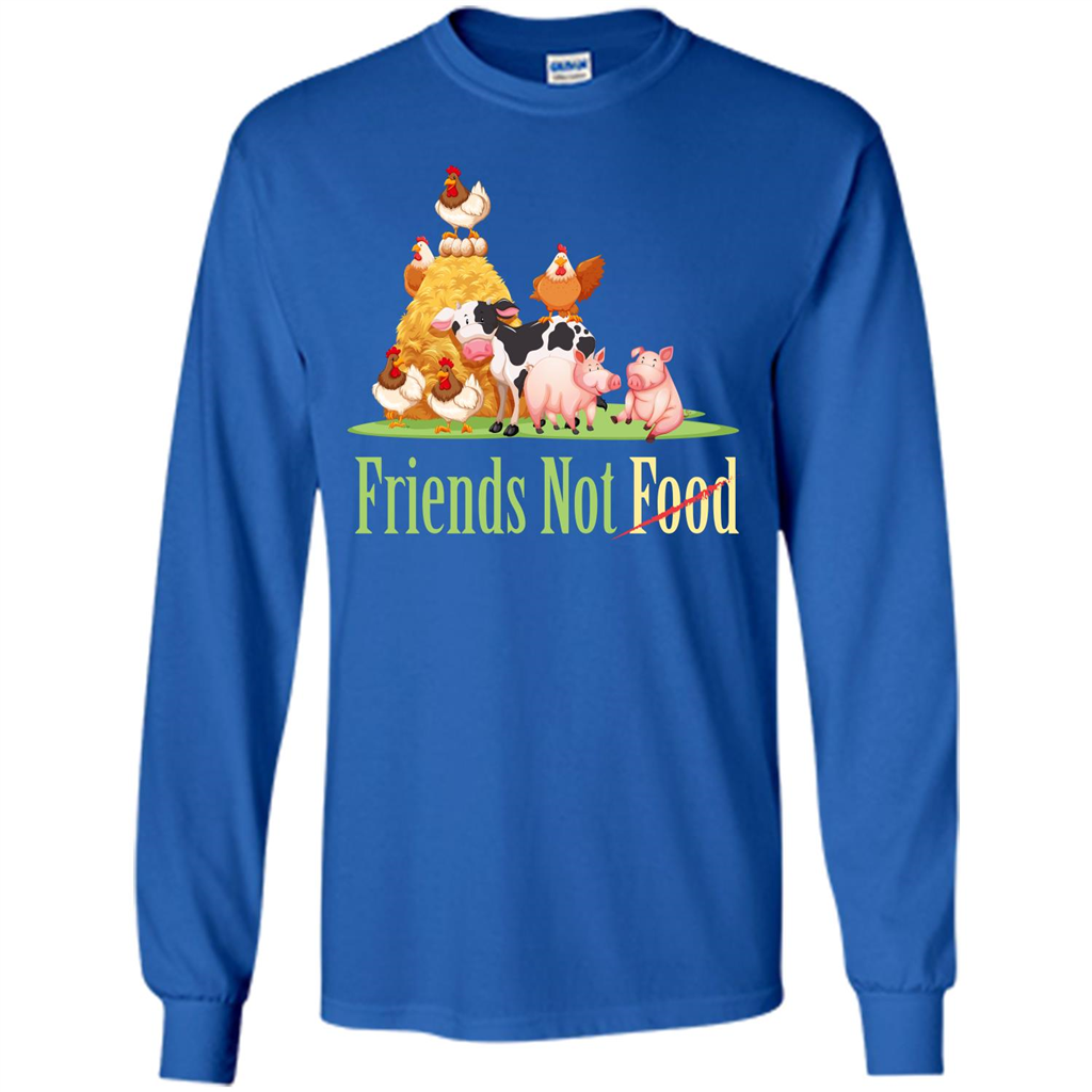 Animal T-shirt Friends Not Food T-shirt