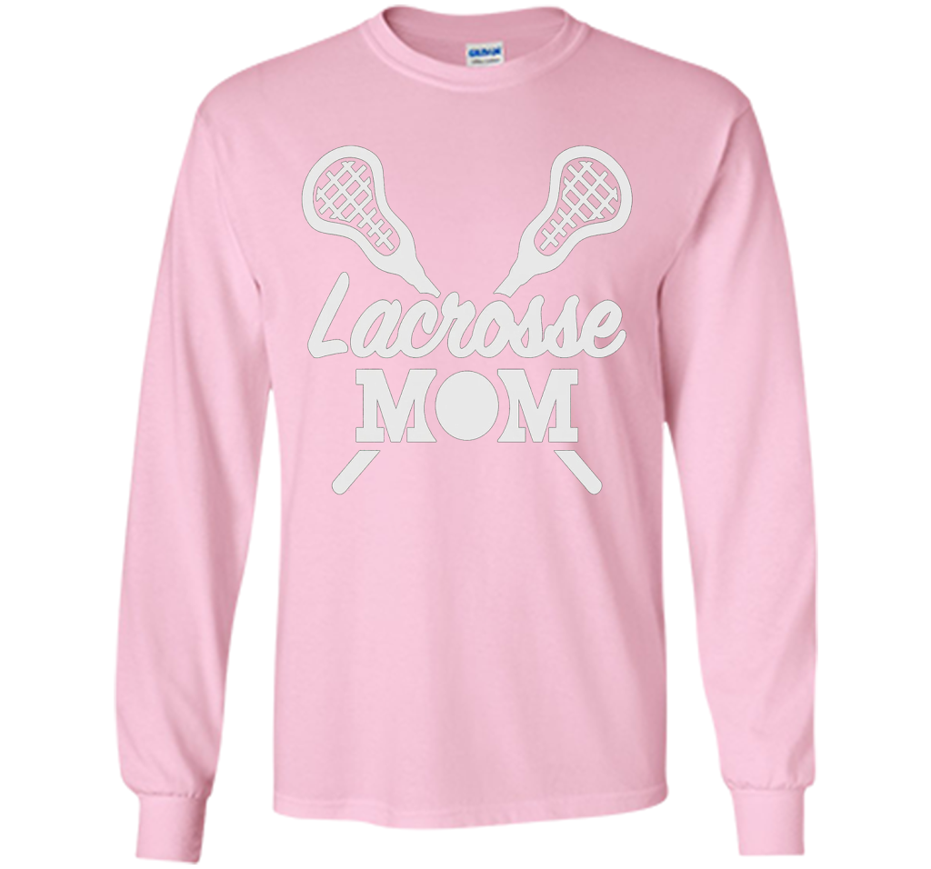 Lacrosse Mom T Shirt cool shirt Light Pink