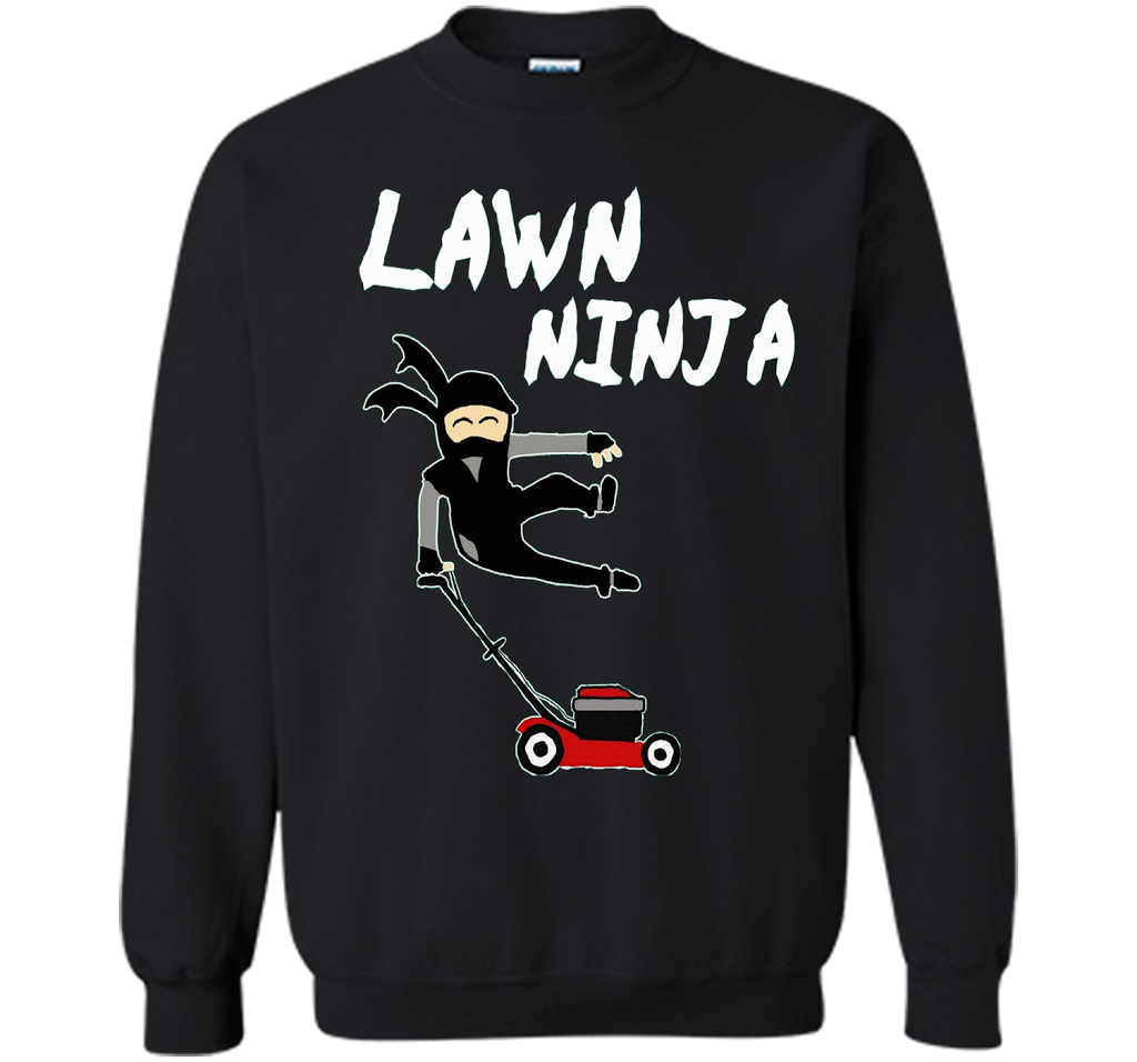 Lawn Ninja T-Shirt shirt Black