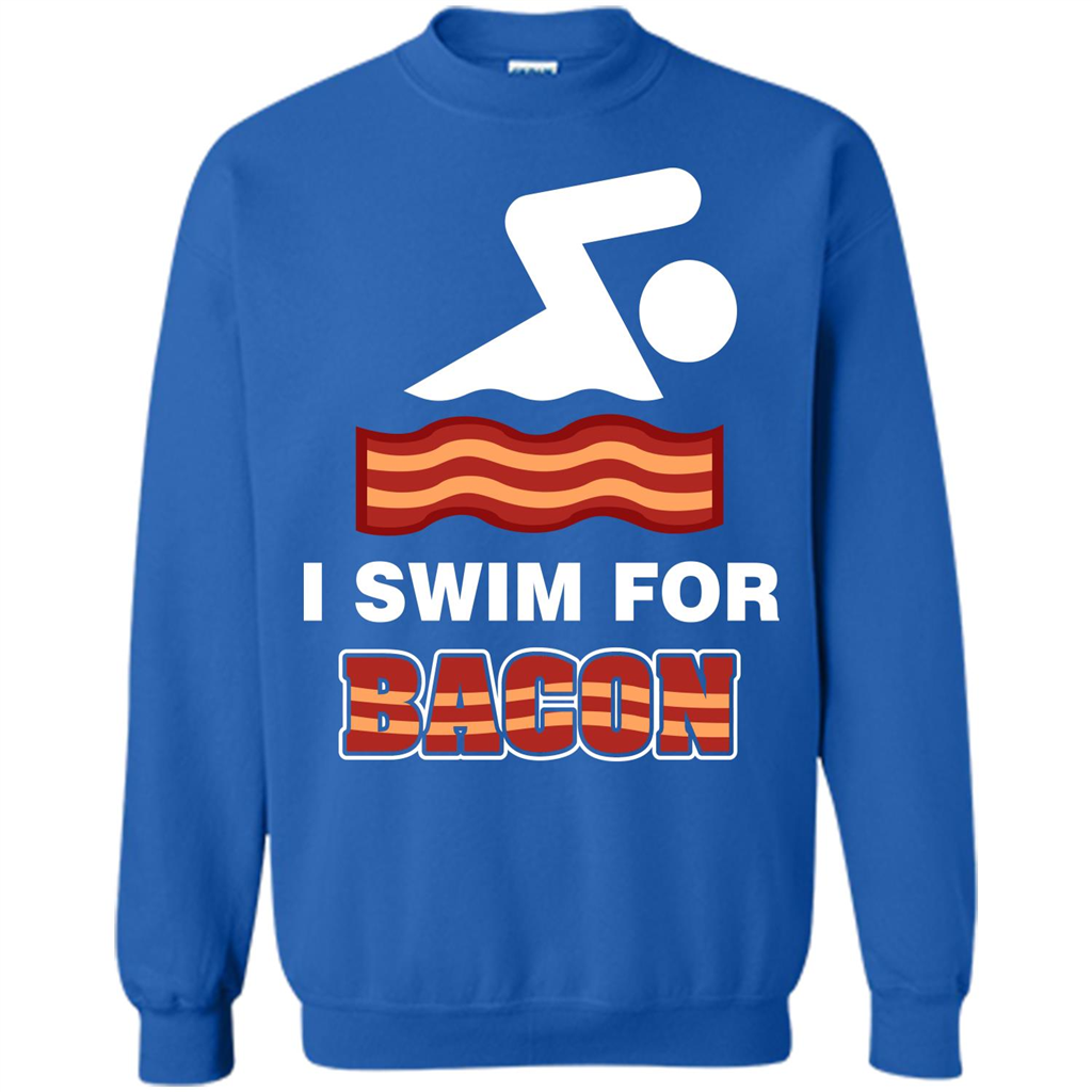 Bacon T-shirt I Swim For Bacon T-shirt Royal