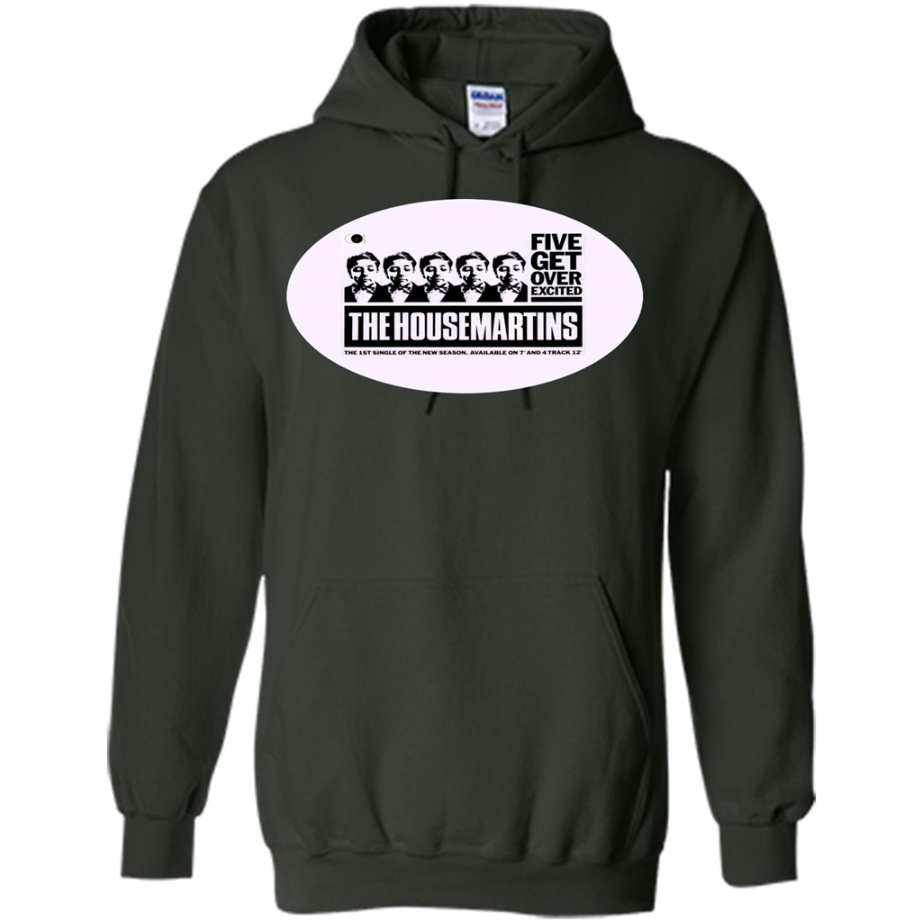 Music T-Shirt Five Get Over Excited Forest Green