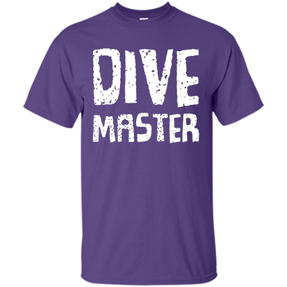 Dive Master T-shirt Purple