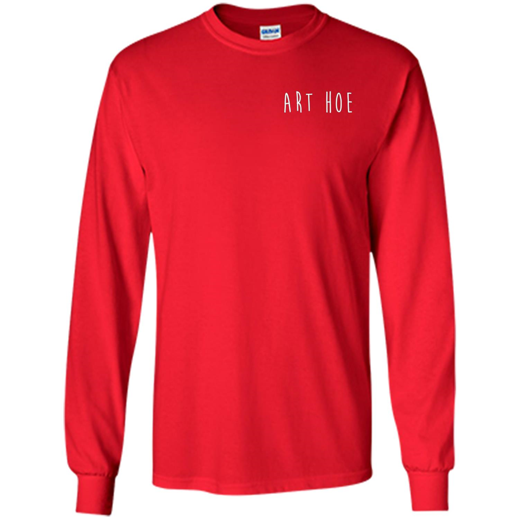 Art Hoe T-shirt Red