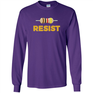 Resist! Funny Electronic and Science Geek T-shirt