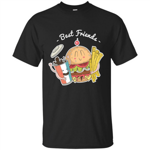 Burger Lover T-shirt Best Friends Delicious