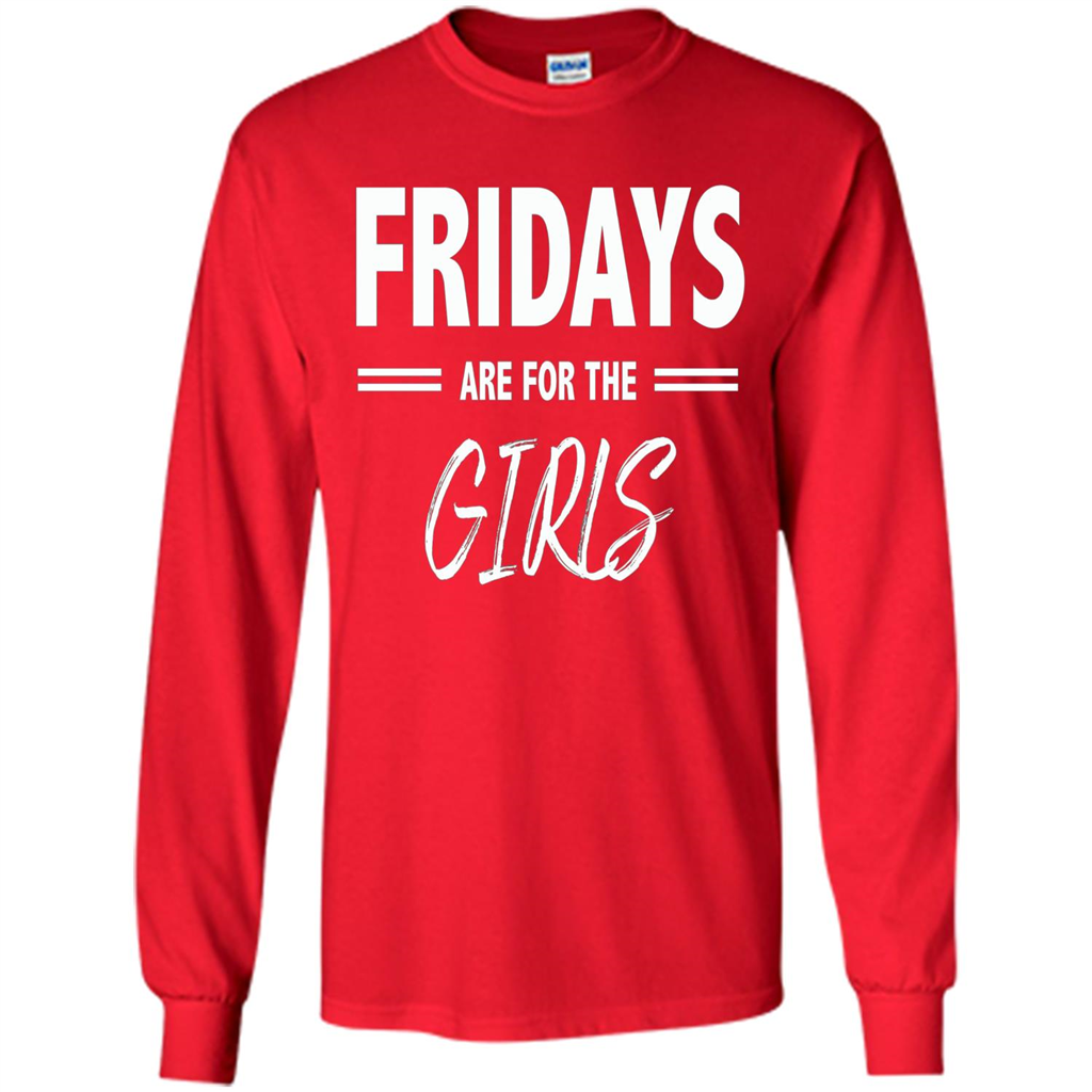 Fridays Are For The Girls T-shirt Red