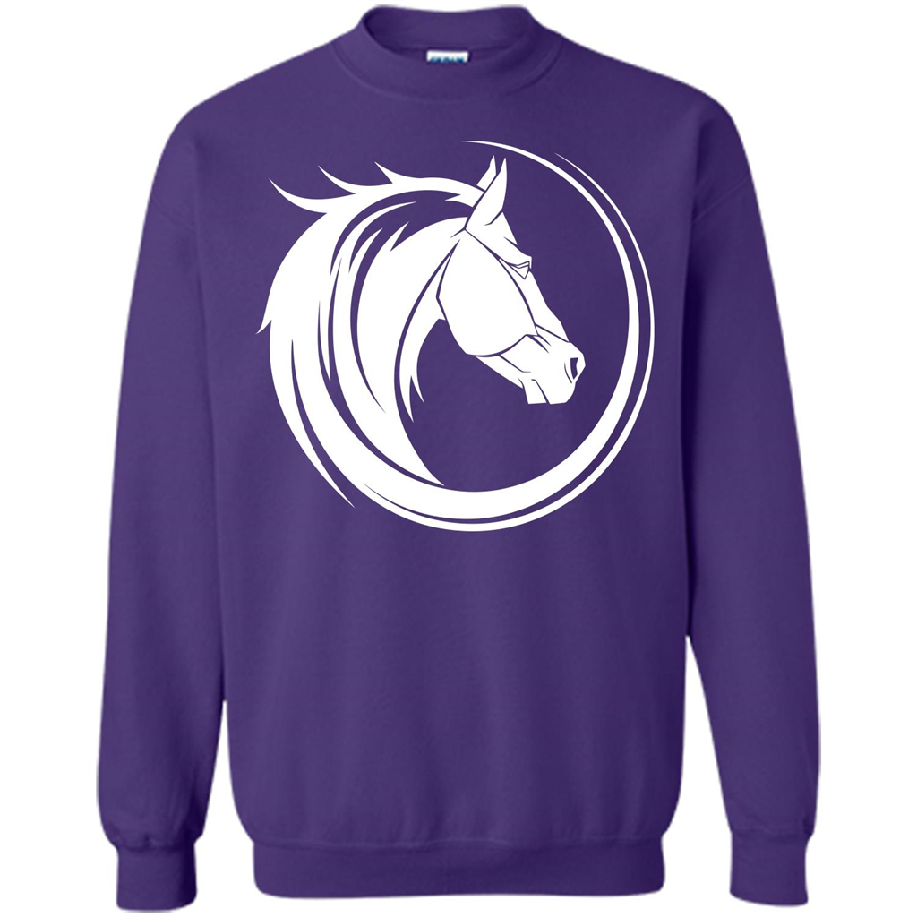 Horse Lover T-shirt Horse Circle Orange