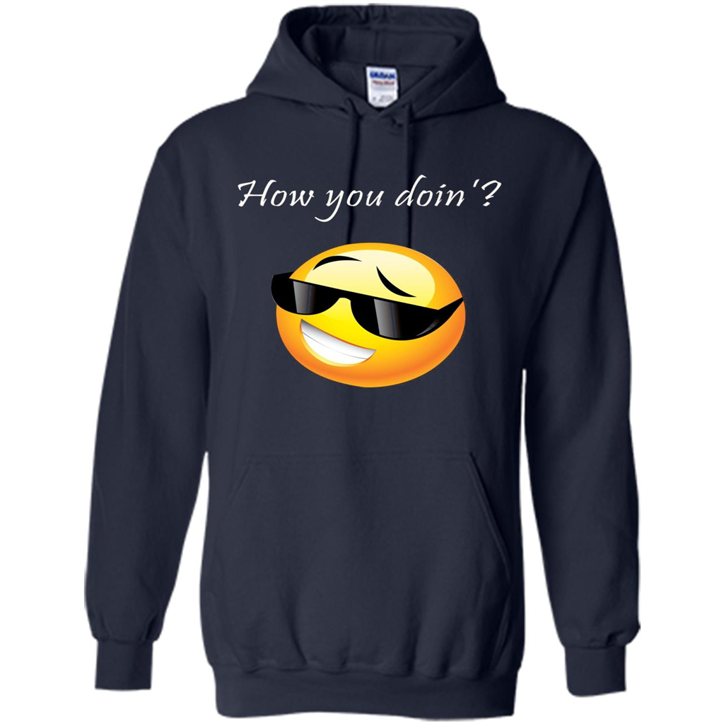 Cute Emotion T-shirt How You Doing Navy
