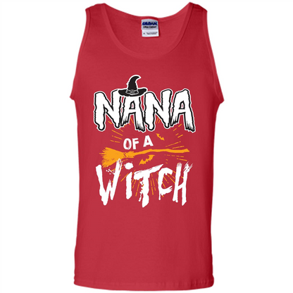 Halloween T-shirt Nana Of A Witch Red