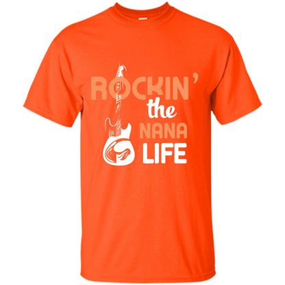 Nana T-shirt Rockin’ The Nana Life Orange