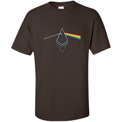 Rainbow T-Shirt Dark Chocolate