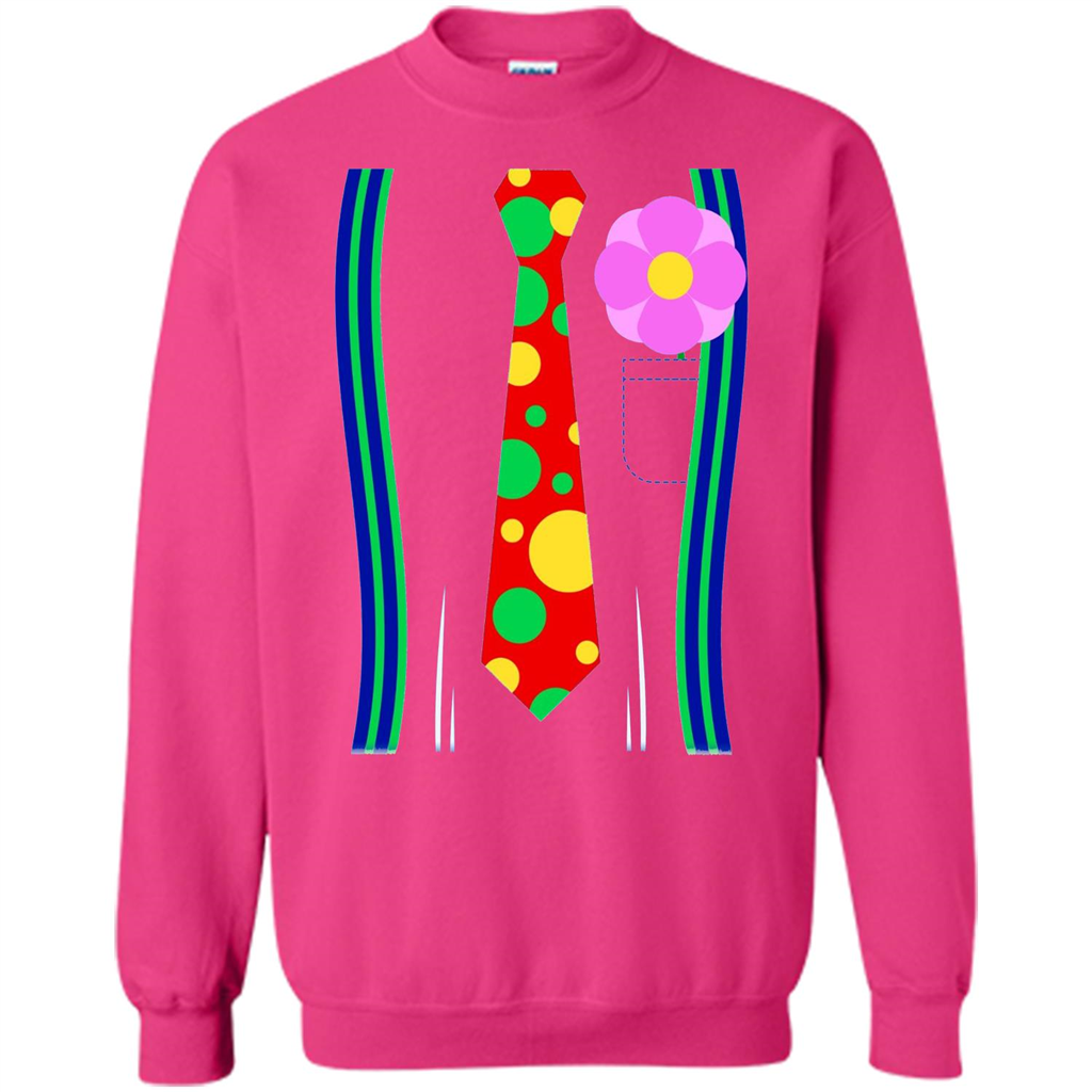 Halloween Clown Costume T-shirt Heliconia
