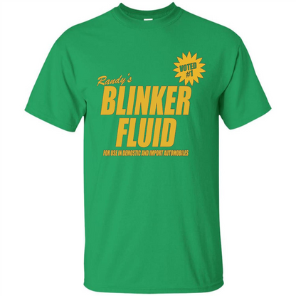 Randy's Blinker Fluid T-shirt Irish Green