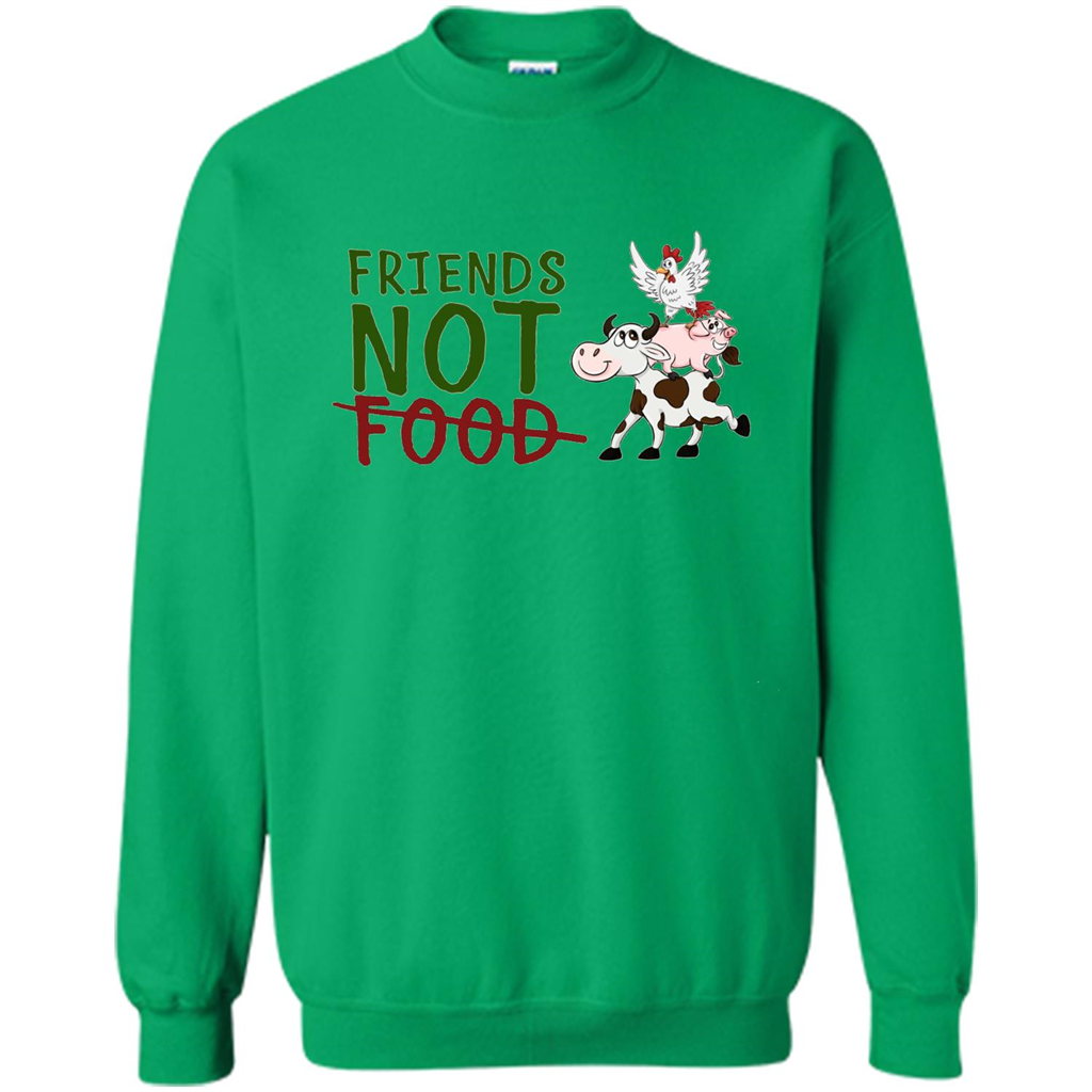 Friends Not Food T-Shirt Irish Green