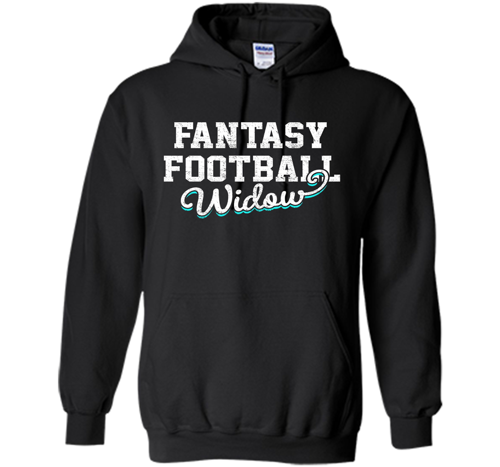 Womens Fantasy Football Widow T-shirt
