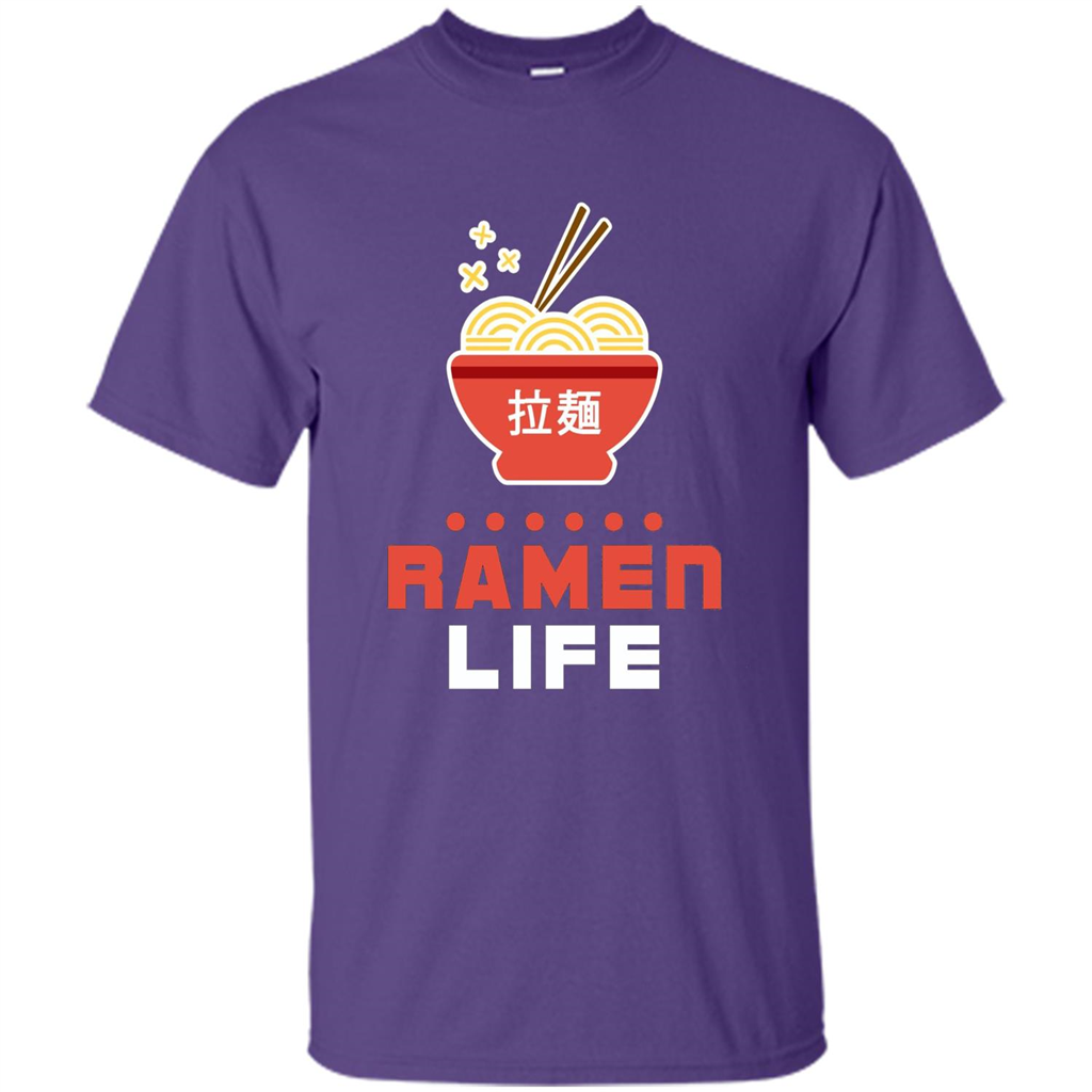 Ramen Life T-shirt, Tasty Anime Noodle Bowl T-shirt