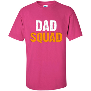 Fathers day T-shirt DAD Squad Funny T-Shirt