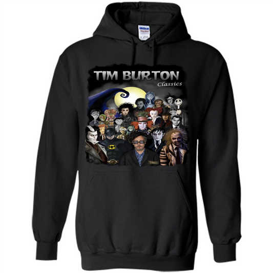 Tim Burton Classics T-shirt Black