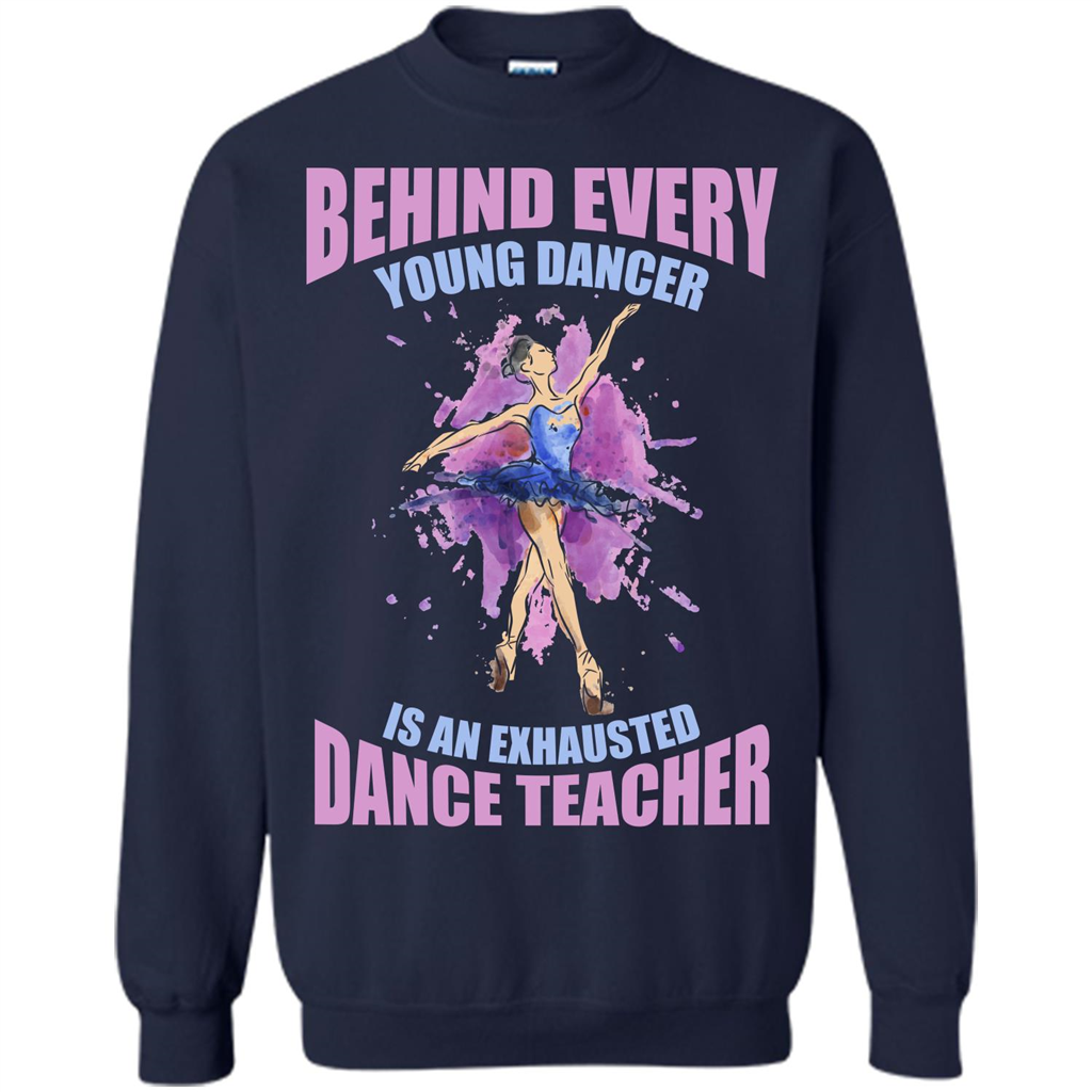 Dancer T-shirt Behind Every Young Dancer Navy