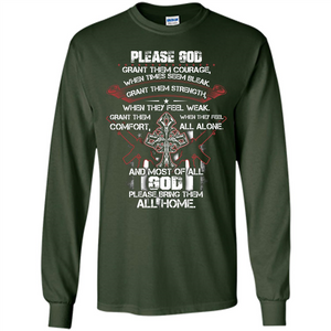 God Bless Our Soldier T-shirt