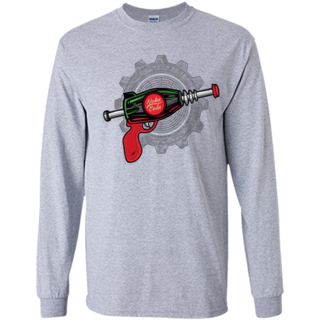 Nuka Cola Gun T-shirt Sport Grey