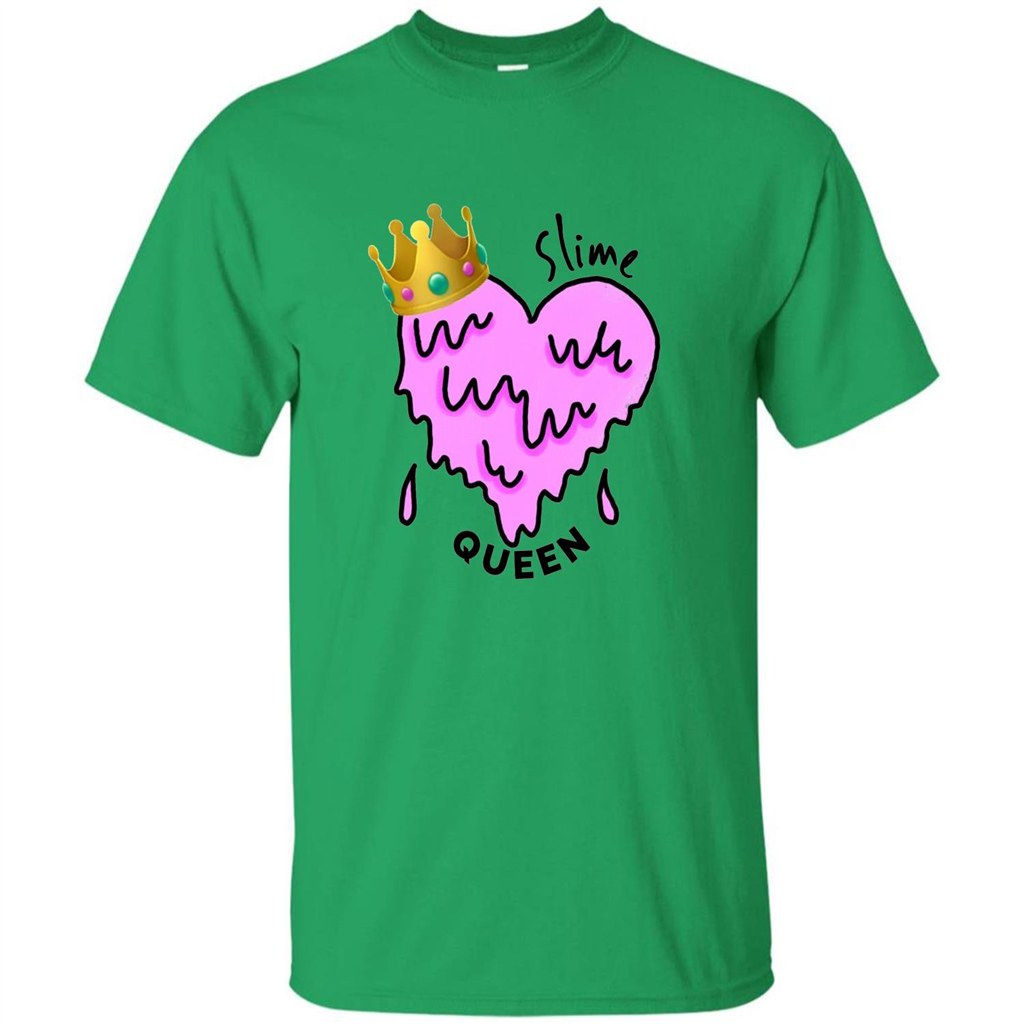 Slime Queen Heart T-Shirt Irish Green