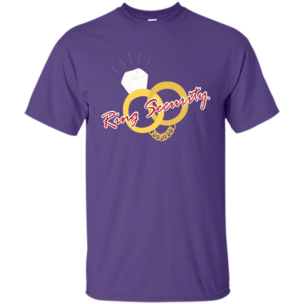 Security Ring T-shirt Purple
