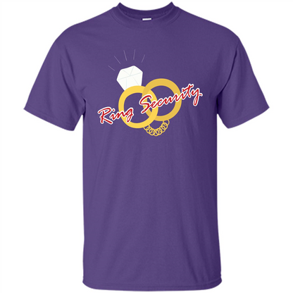 Security Ring T-shirt Purple