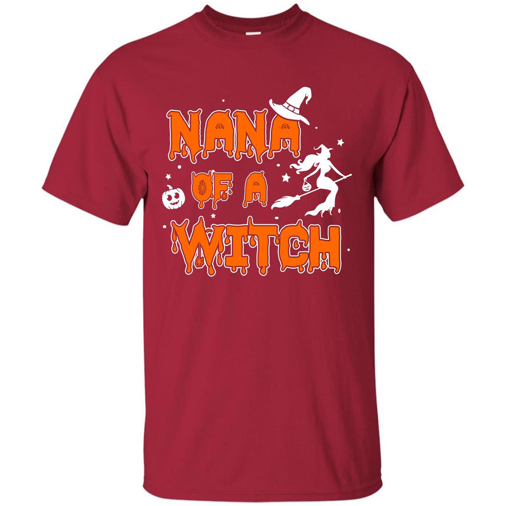 Halloween T-shirt Nana Of A Witch Cardinal