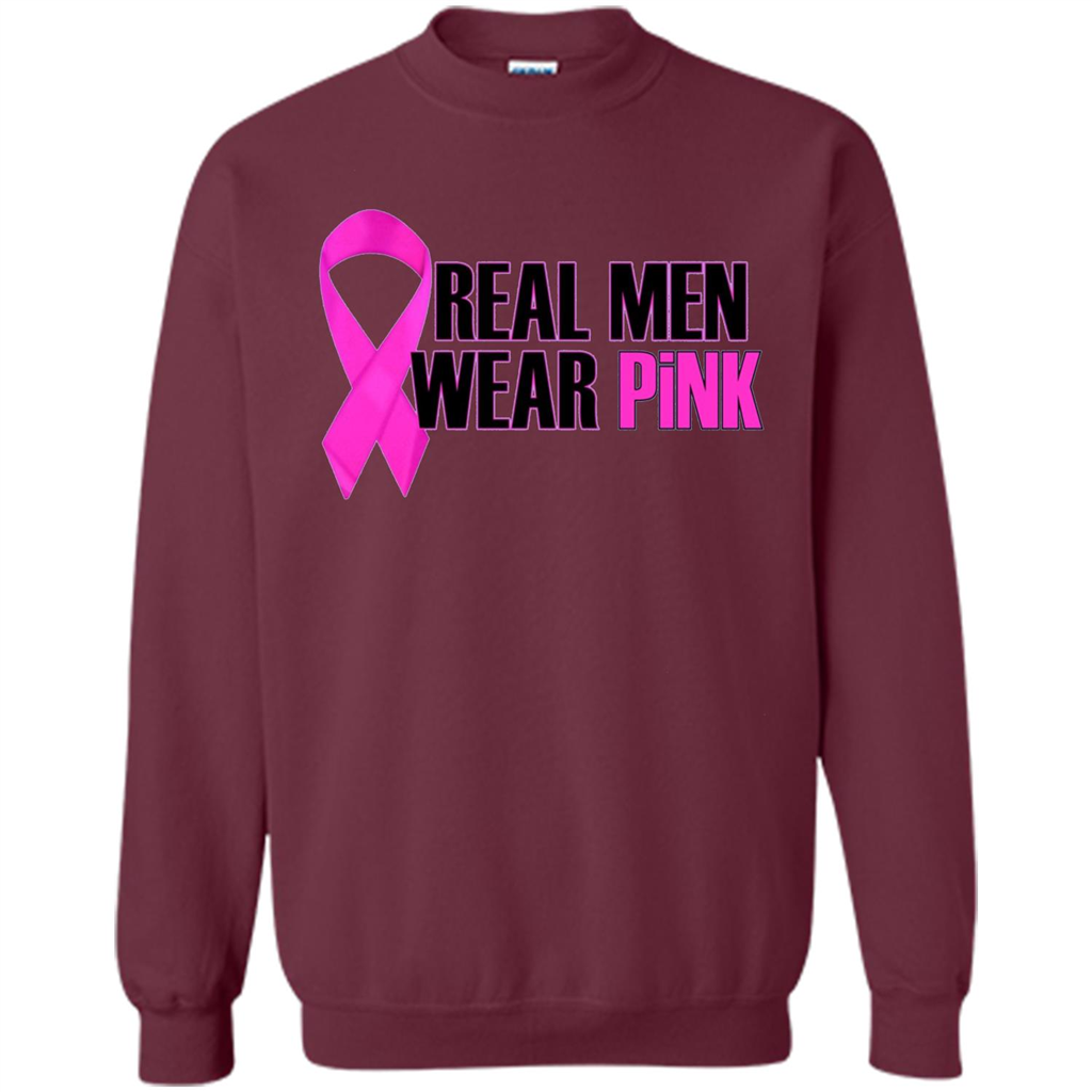 Breast Cancer Awareness T-shirt Real Men Wear Pink