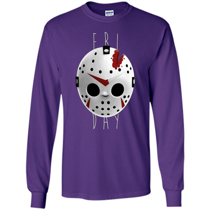 Friday The 12Th Shirt Funny Jason T-Shirt Purple