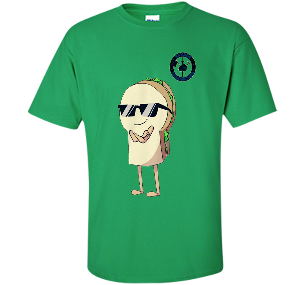 Savage Sandwich T-shirt Irish Green