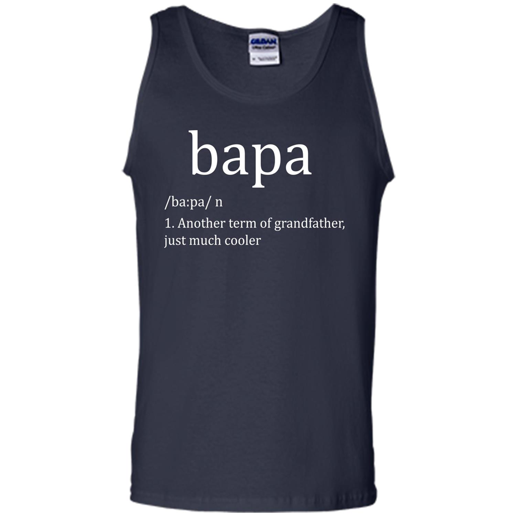 Papa T-shirt Bapa T-shirt Navy
