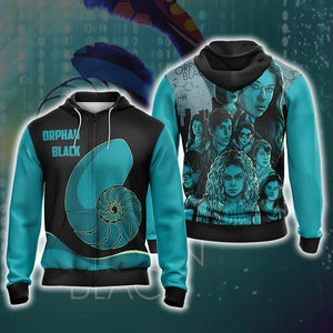 Orphan Black Unisex Zip Up Hoodie