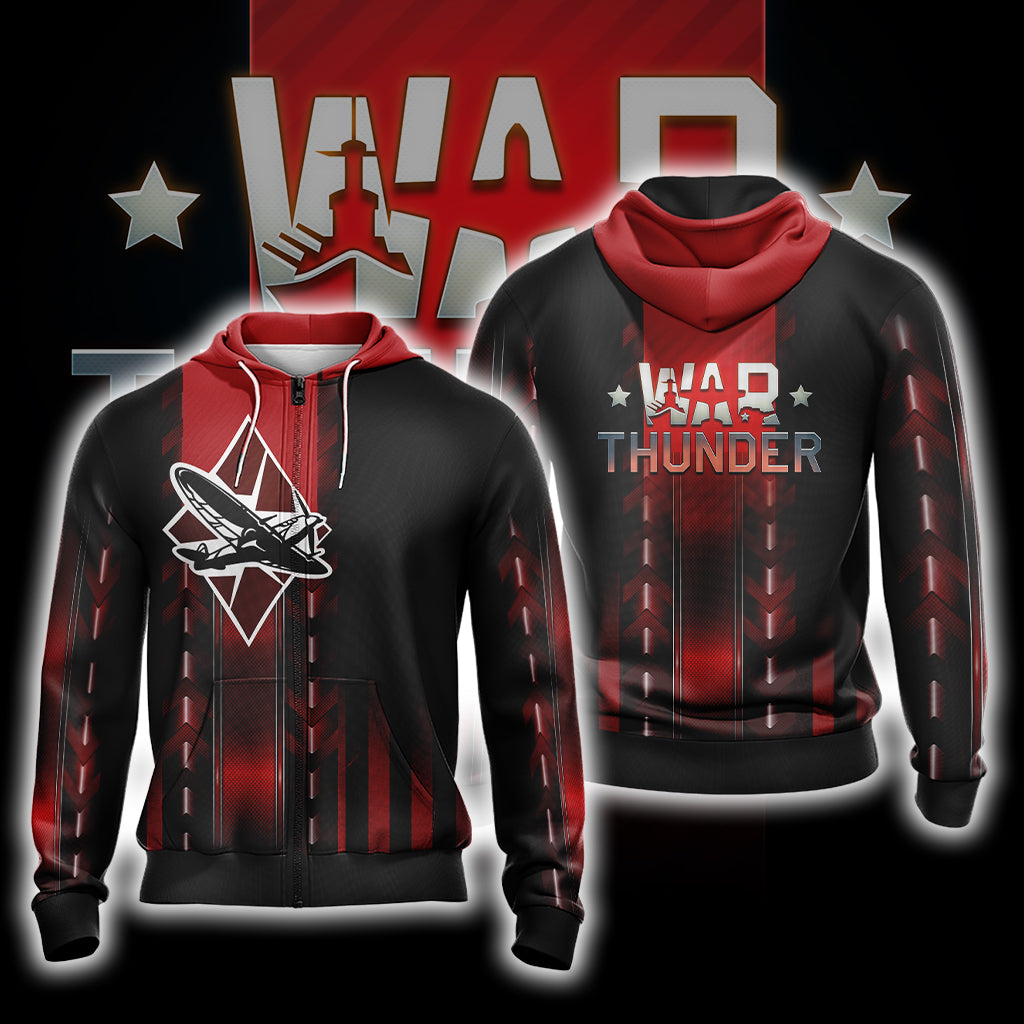 War Thunder Unisex Zip Up Hoodie Jacket