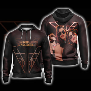 Charlie's Angels Symbol Unisex Zip Up Hoodie