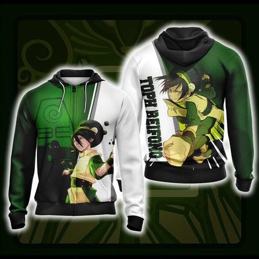 Avatar: The Last Airbender Toph Beifong Zip Up Hoodie