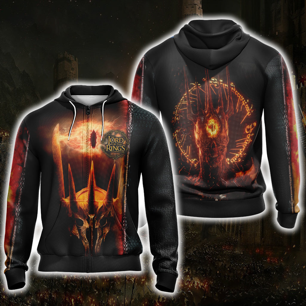 Lord Of The Ring Unisex Zip Up Hoodie 4XL
