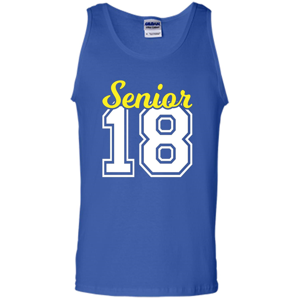 Senior Class of 2018 Jersey Style T-shirt Royal