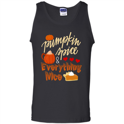 Pumpkin Spice Everything Nice T-shirt Black